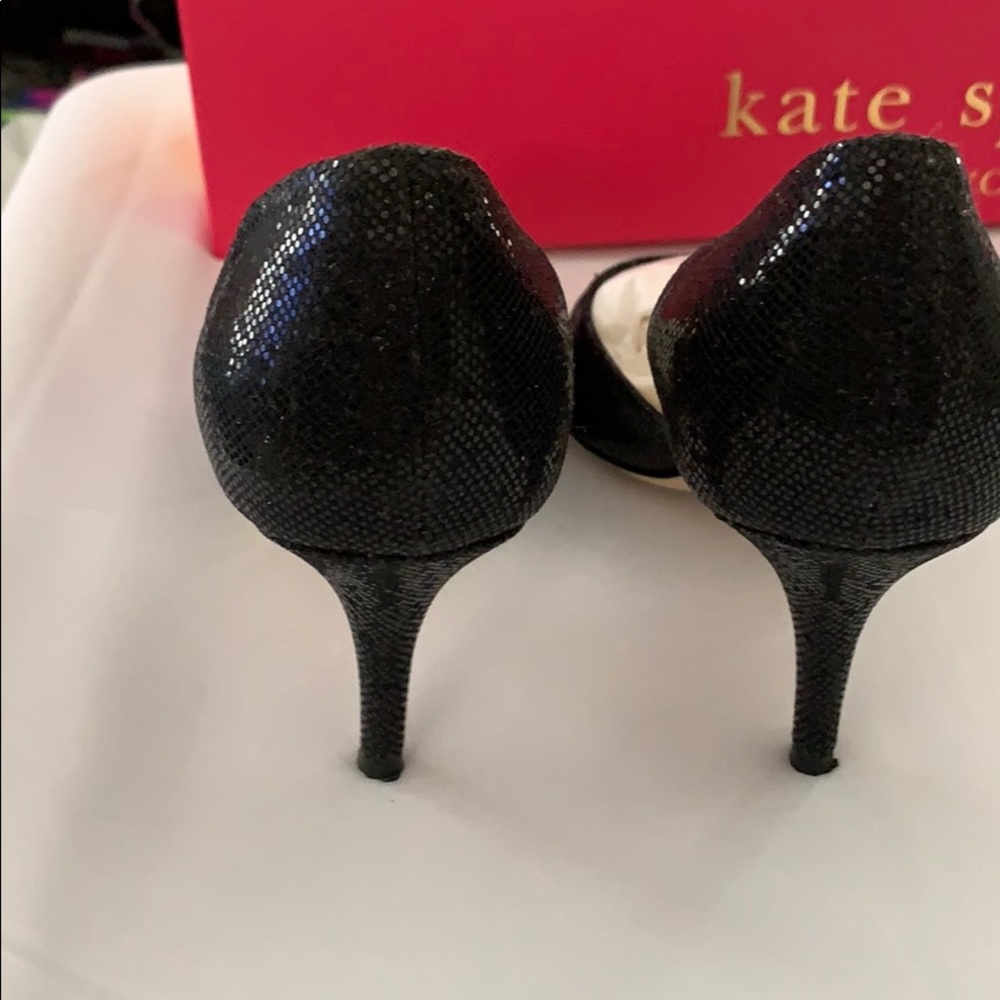 Kate Spade Black Heels - Picture 2 of 8